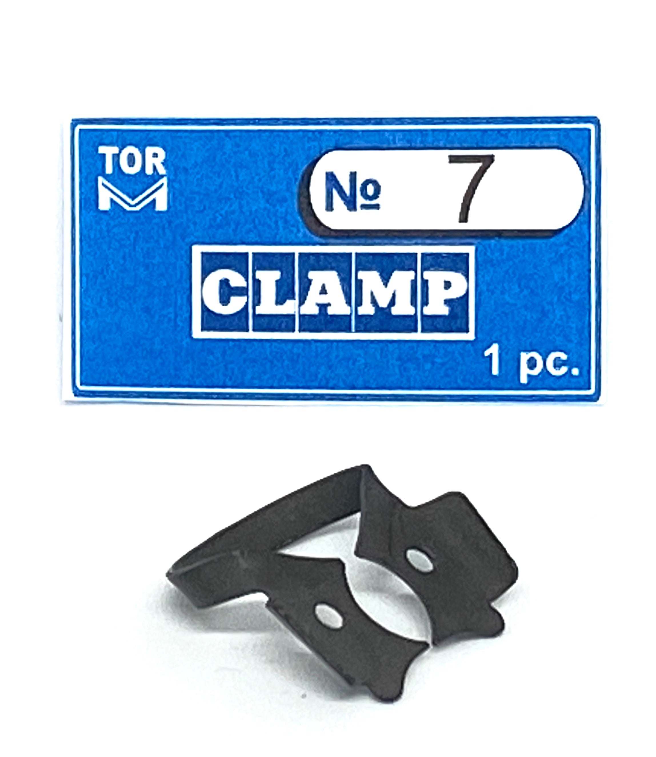 Pince 7 (pince à ailettes avec « mâchoires » horizontales plates, pour grandes molaires à contour prononcé)