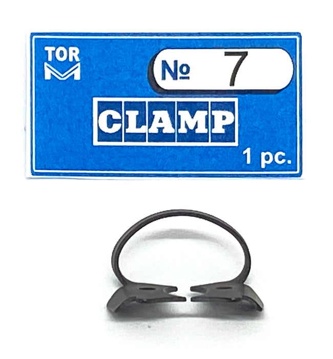 Clamp 7 (Winged Clamp with Flat Horizontal "Jaws", for Large Molars with Pronounced Contour Height)