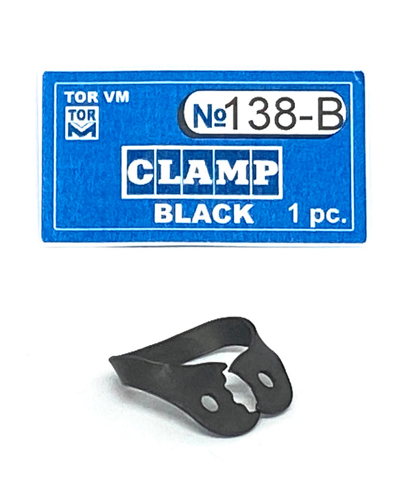 Clamp 138 (Left-Sided Clamp for Third Molars (with Stiff Spring and Serrated Beaks))