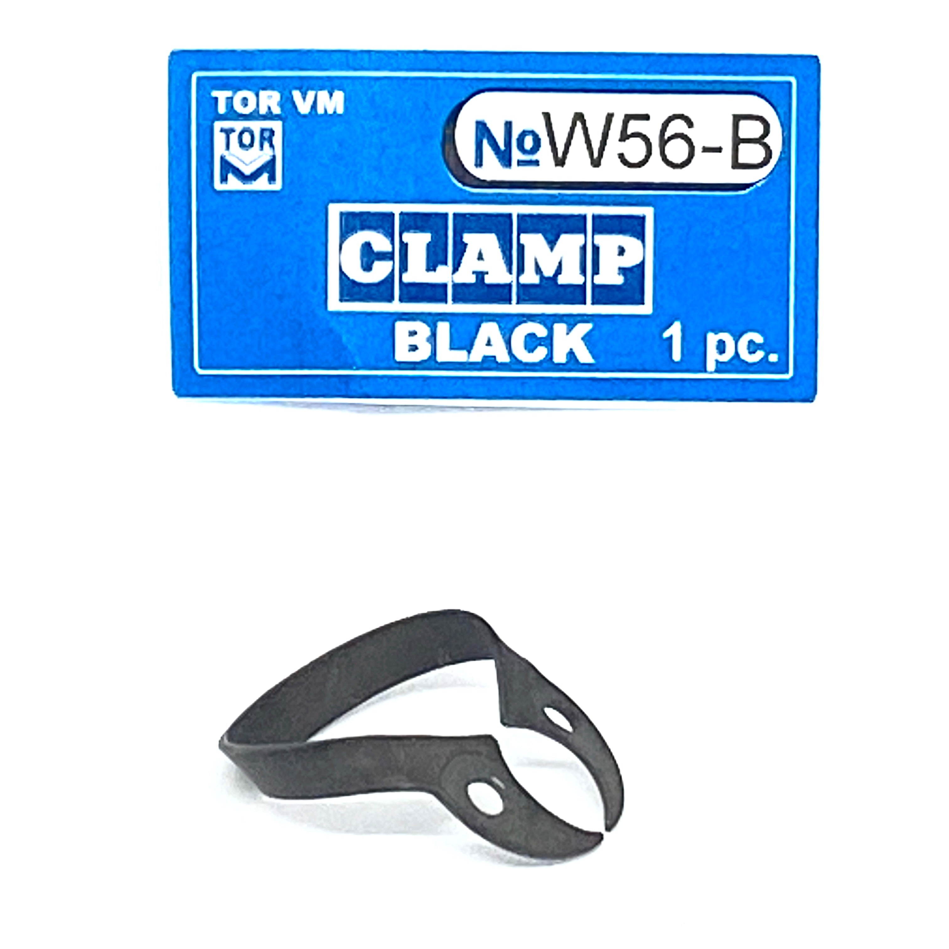 Abrazadera W56 (Abrazadera sin alas con mordazas angulares rígidas, para molares inferiores grandes (mordazas festoneadas para raíces de molares))