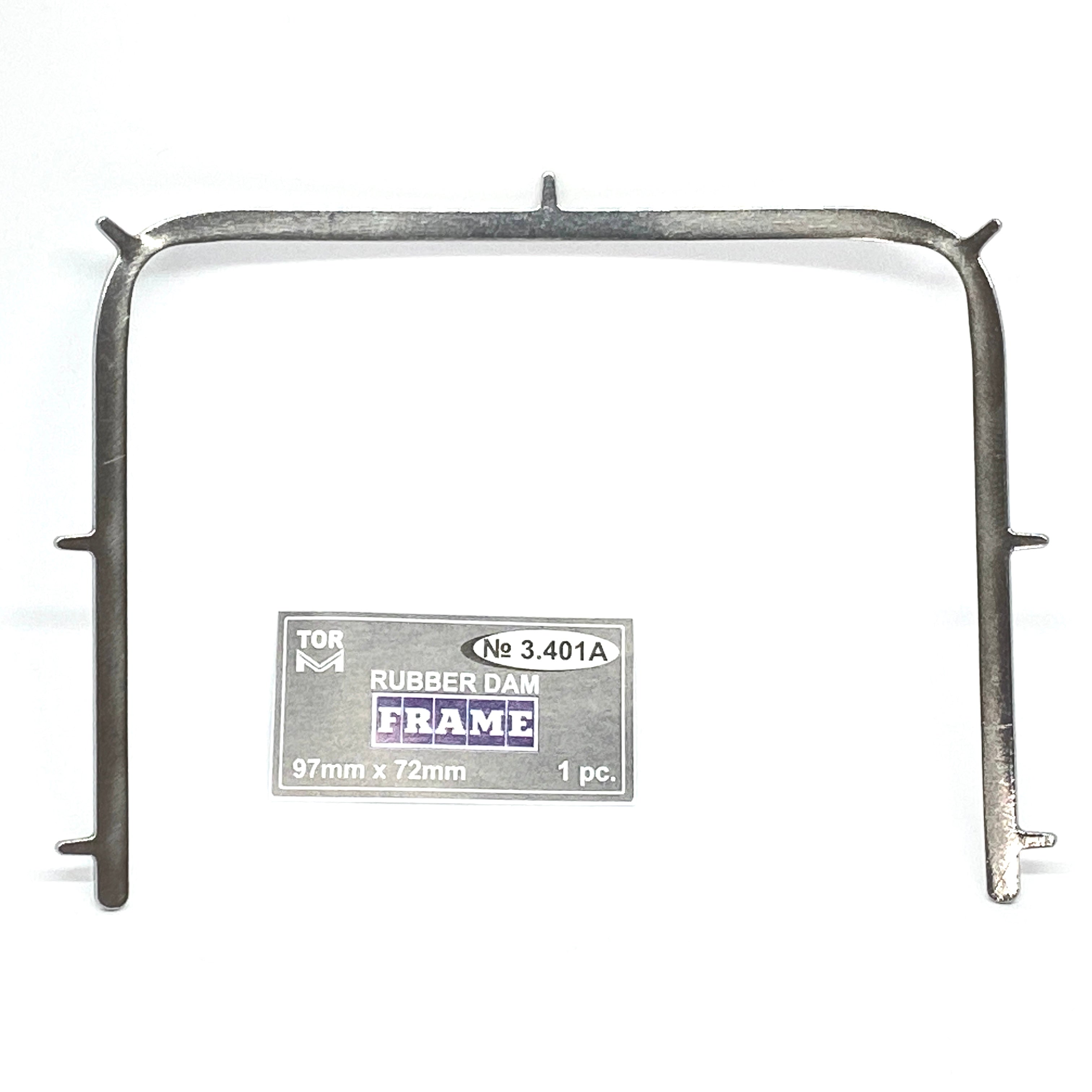 Marco para presa de caucho de hoja caduca de 97 mm por 72 mm, 1 pieza