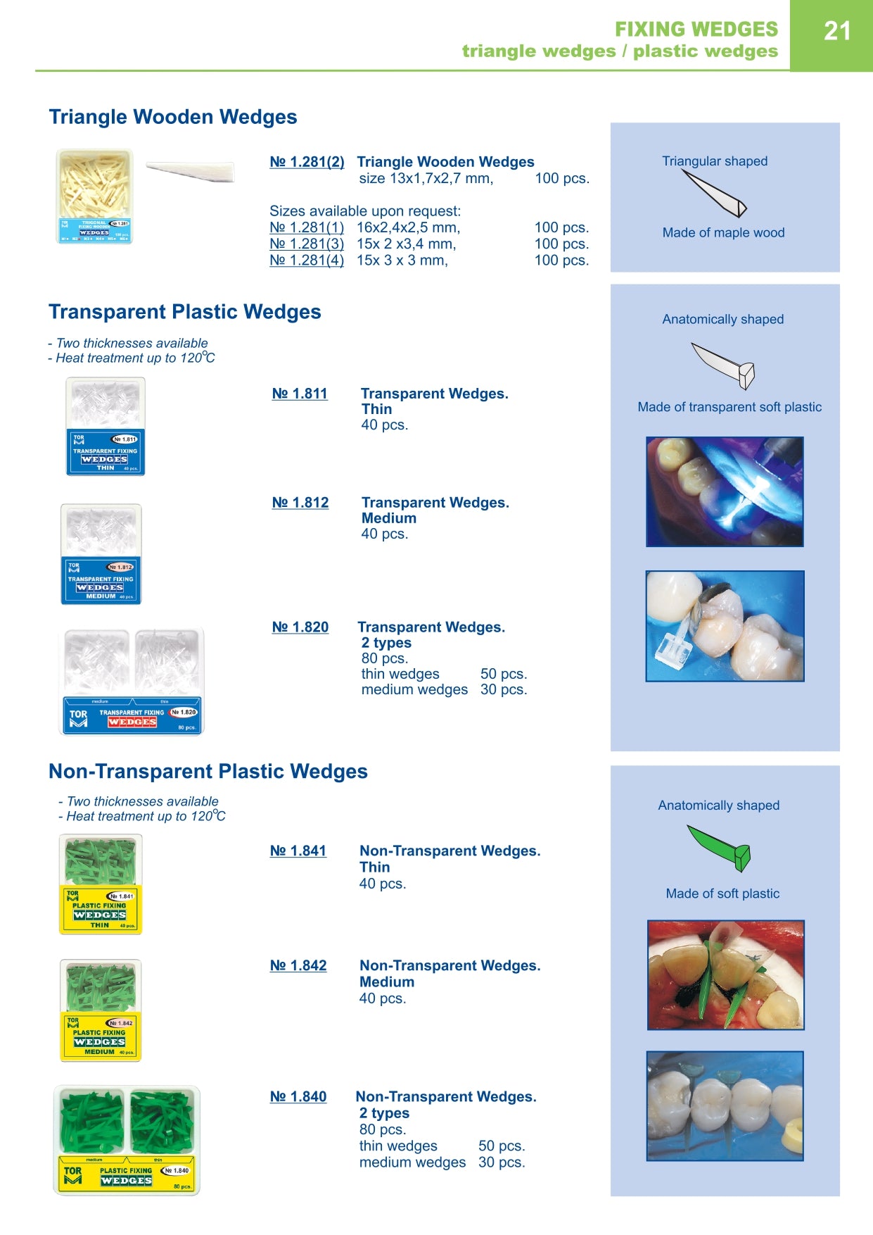 Cales de fixation en plastique, 80 pièces