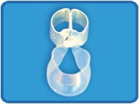 Molar Transparent Contoured Matrices Combined with Clamp of One Shape 10pcs